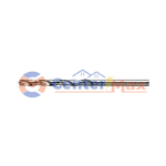 Broca para Aço 3.8x75 mm Tramontina MASTER em Aço Rápido HSS DIN 338