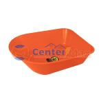 Caçamba Funda Tramontina em Plástico Laranja 55 L