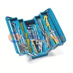 Caixa Sanfonada para Ferramentas Tramontina MASTER com 5 gavetas e Alças Fixas 60 peças