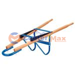 Conjunto de Braços para Carrinho de Mão Tramontina em Madeira com Suporte Frontal Longo