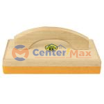 Desempenadeira de Madeira com Base de Espuma Tramontina sem Dentes com Cabo de Madeira