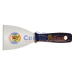 Espátula Flexível 8 cm Tramontina em Aço Carbono com Cabo de Polipropileno