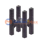 Espaçador Plástico Tipo Cadeirinha Tramontina 25 x 30 mm para Ferragens (Saco com 100 un.)