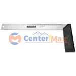 Esquadro 30 cm Tramontina em Aço Temperado com Cabo Injetado