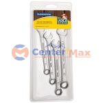 Jogo de Chaves Combinadas Tramontina com Corpo em Aço Especial Cromado 4 Peças