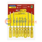 Jogo de Chaves de Fenda Tramontina MASTER em Aço Cromo Vanádio 10 Peças