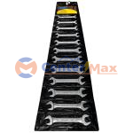 Jogo de Chaves Fixas Tramontina Basic com Corpo em Aço Especial Cromado 12 peças