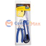 Kit de Ferramentas Tramontina com Alicate Estilete Chave Teste e Trena 4 peças