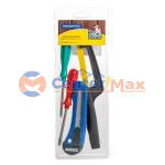 Kit de Ferramentas Tramontina com Estilete Chaves de Fenda e Miniarco de Serra 4 Peças