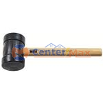 Martelo Tipo Borracha 80 mm Tramontina MASTER - Cabeça em PVC com Cabo de Madeira