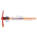 Picareta Estreita Metálica Leve Tramontina Tamanho 4 com Cabo  de Madeira 90 cm