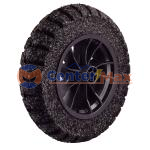 Pneu Maciço Tramontina em Borracha Macia com Roda Plástica 8