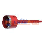 Serra Copo Diamantada 120 mm Tramontina MASTER com Haste e Pino Guia